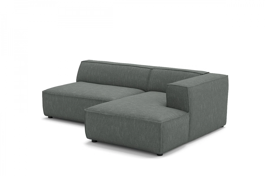 Model MODULARIS WB (wysoki bok) - Modularis WB sofa 2 osobowa + longchair prawy